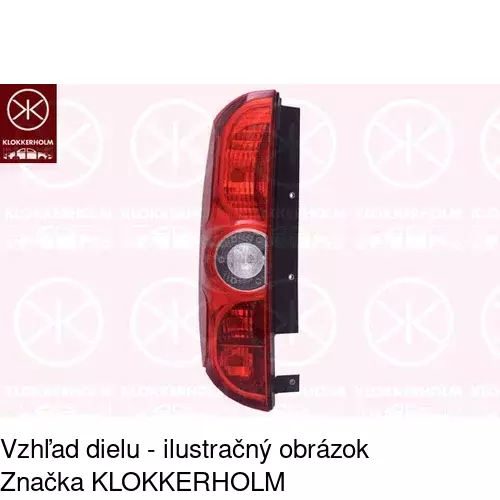 Zadné svetlo 3042872E /POLCAR/ - obr. 2