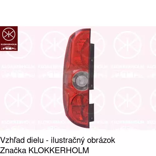 Zadné svetlo 3042873E /POLCAR/ - obr. 2