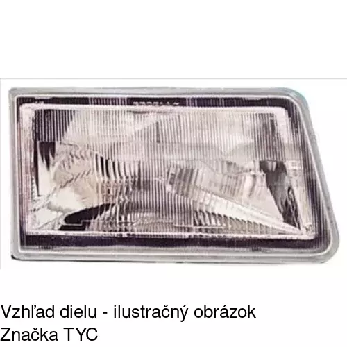 Hlavný reflektor POLCAR 3050102E