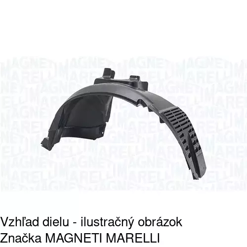 Podblatník (plast) 3066FP1T /POLCAR/ - obr. 1