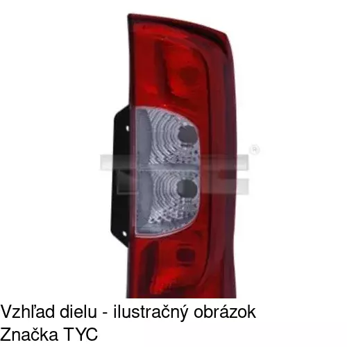Zadné svetlo 3085881E /POLCAR/