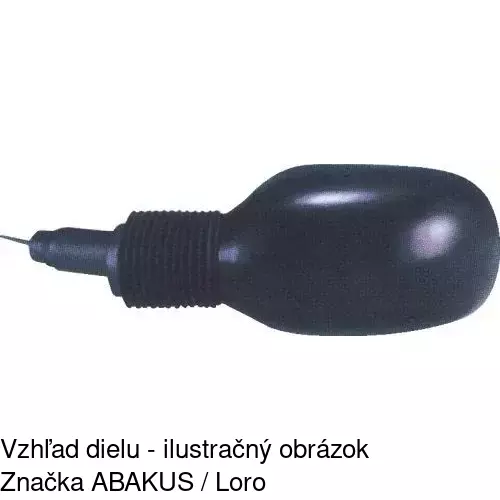 Vonkajšie zrkadlo 3200512M /POLCAR/ - obr. 2