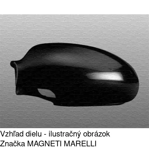 Rám vonkajšieho zrkadla 320154PM /POLCAR/ - obr. 4