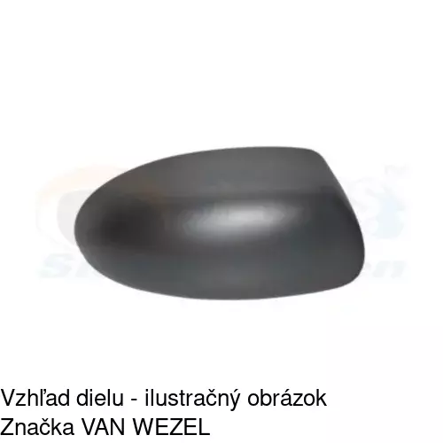 Rám vonkajšieho zrkadla 320154TM /POLCAR/ - obr. 5
