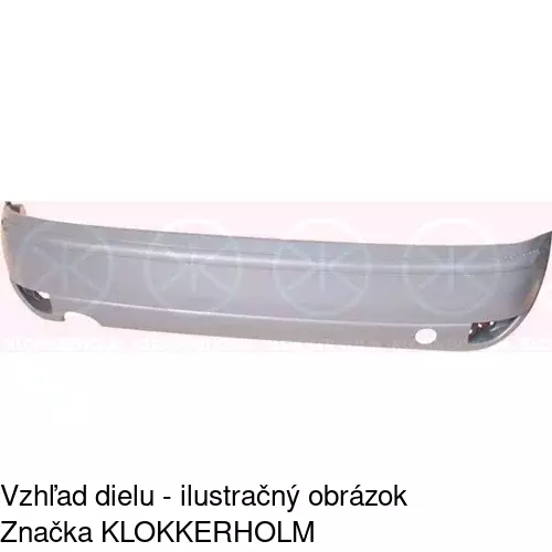 Zadný nárazník 3201961J /POLCAR/ - obr. 2