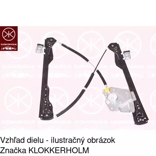 Elektrický mechanizmus okna dverí 3201PSE2 /POLCAR/ - obr. 5