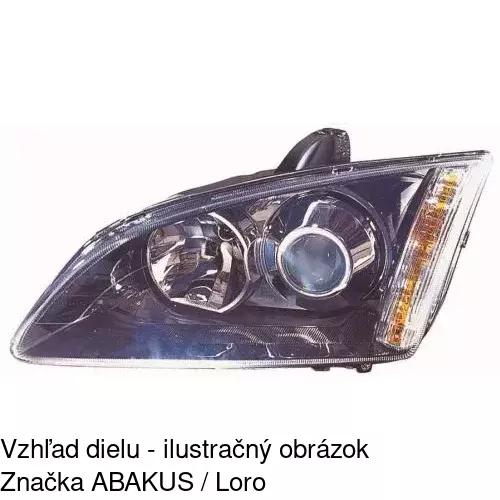 Hlavný reflektor 3202095E /POLCAR/ - obr. 1