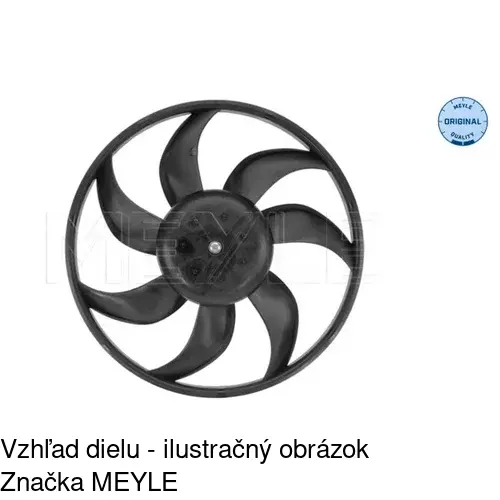 Rám vonkajšieho zrkadla 320254TE /POLCAR/ - obr. 1