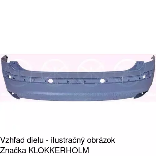 Zadný nárazník POLCAR 320296-J
