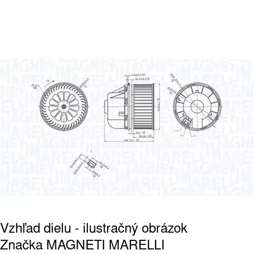Ventilátory kúrenia 3202NU-1 /POLCAR/ - obr. 3
