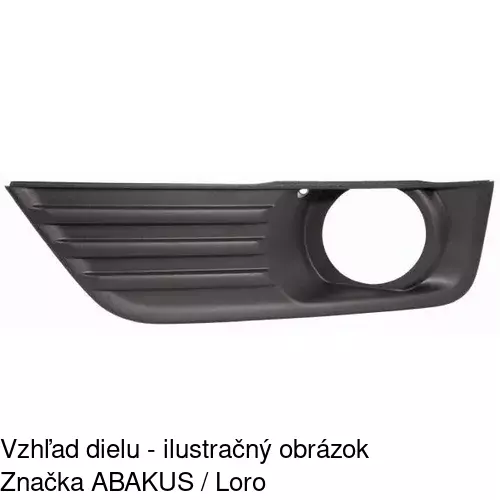 Kryt v nárazníku POLCAR 3205271R