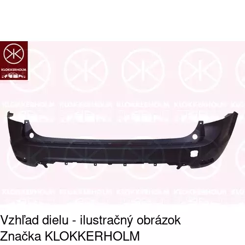 Zadný nárazník POLCAR 320596-2