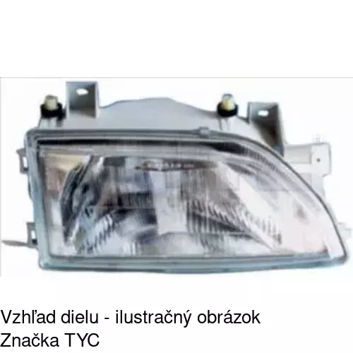 Hlavný reflektor 3206090E /POLCAR/ - obr. 3