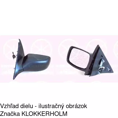 Vonkajšie zrkadlo 3207511M /POLCAR/ - obr. 1