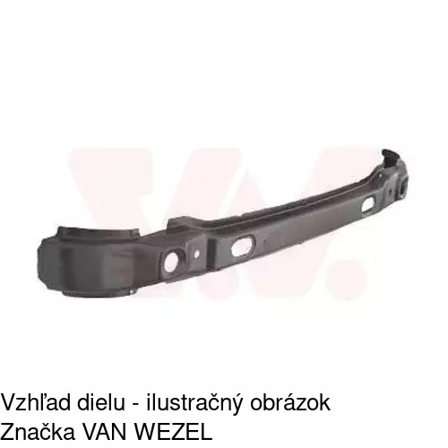 Dolný nosník predného čela 321007-3 /POLCAR/ - obr. 1