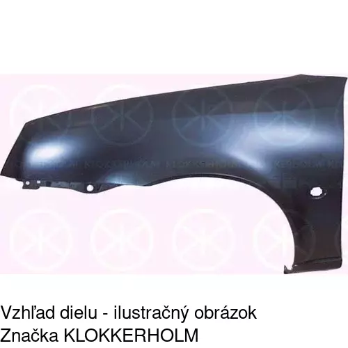 Predný blatník POLCAR 321102
