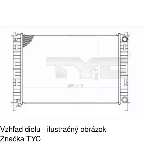 Chladiče vody 321208-3 /POLCAR/ - obr. 2