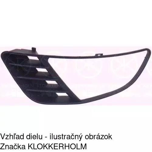 Kryt v nárazníku POLCAR 321227-3