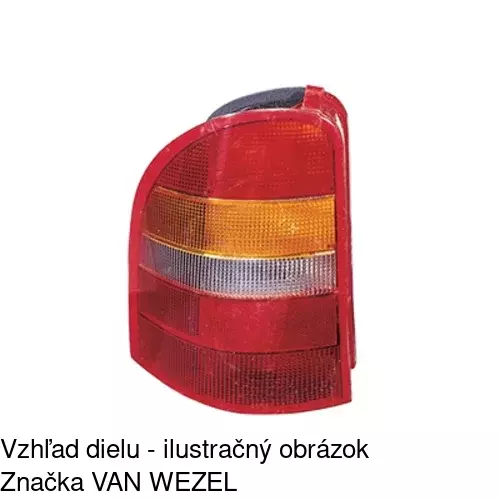 Zadné svetlo 3216872E /POLCAR/ - obr. 1
