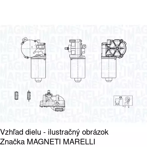 Motorček stieračov 3217SWP1 /POLCAR/ - obr. 2