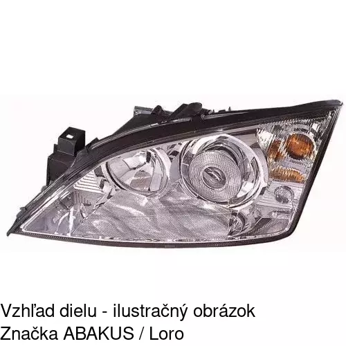 Hlavný reflektor 3218100E /POLCAR/ - obr. 5