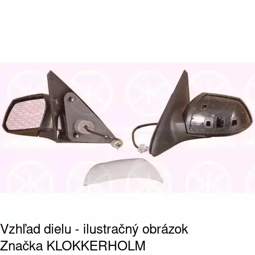 Vonkajšie zrkadlo 3218525E /POLCAR/ - obr. 5