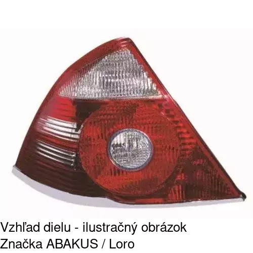 Zadné svetlo 3218884E /POLCAR/ - obr. 1