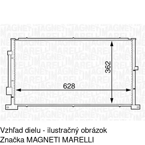 Chladiče klimatizácie POLCAR 3218K8C1S