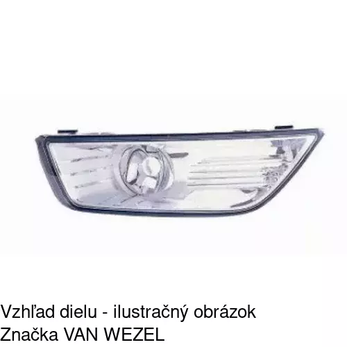 Hmlové svetlo - predné 321929-E /POLCAR/ - obr. 5