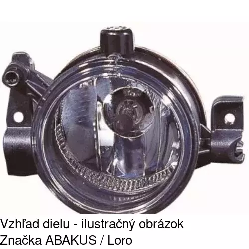 Hmlové svetlo - predné 323529-E /POLCAR/ - obr. 2
