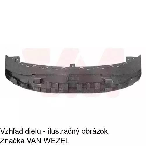 Maskovací rám predného čela 323804-8 /POLCAR/ - obr. 1