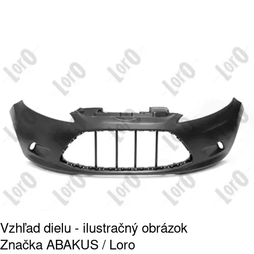 Predný nárazník 323807 /POLCAR/ - obr. 1