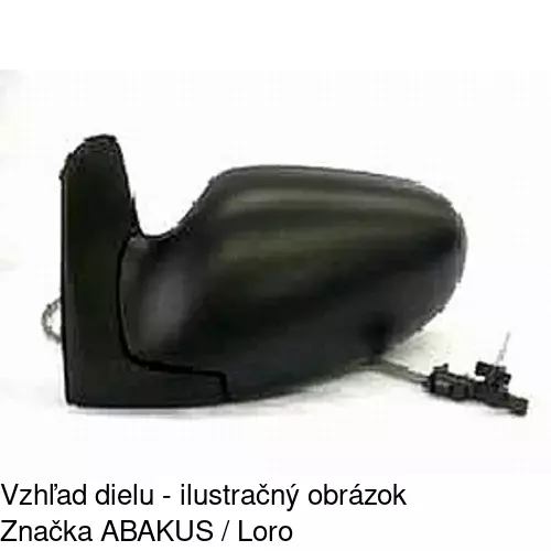 Vonkajšie zrkadlo 3241511M /POLCAR/ - obr. 3