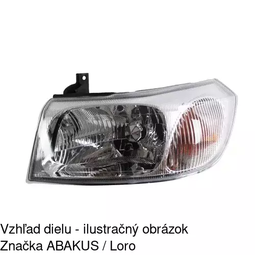 Hlavný reflektor POLCAR 3247099E