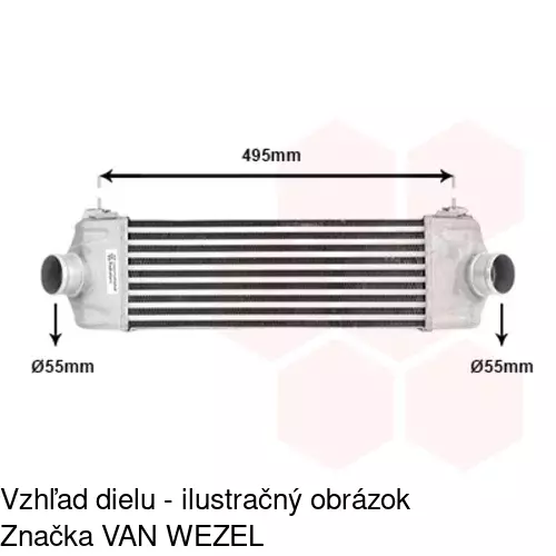Chladiče vzduchu (Intercoolery) 3248J81X /POLCAR/ - obr. 4