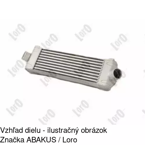 Chladiče vzduchu (Intercoolery) 3248J82X /POLCAR/ - obr. 3