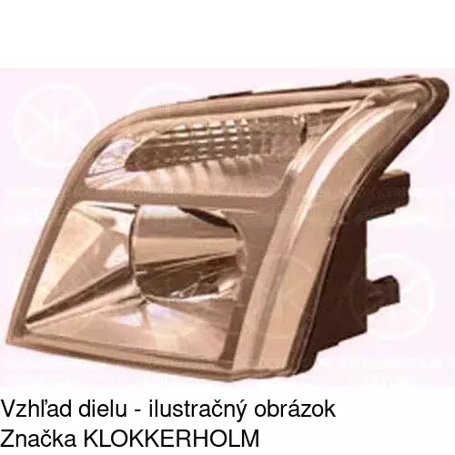 Hlavný reflektor 325609-C /POLCAR/ - obr. 2