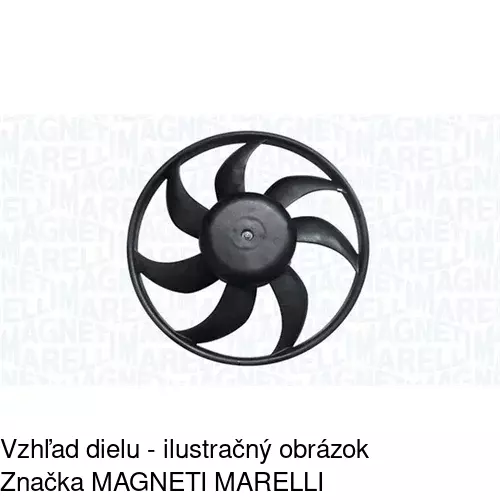 Vonkajšie zrkadlo POLCAR 3258516E