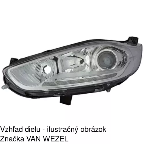 Hlavný reflektor 32B1091E /POLCAR/ - obr. 5