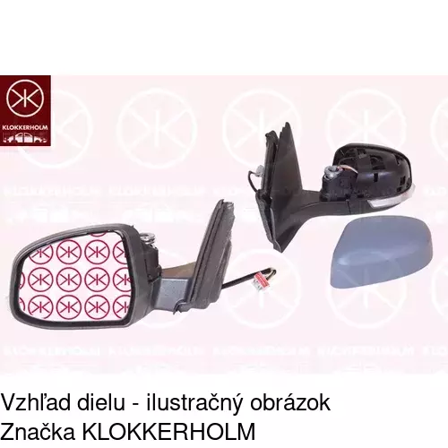 Vonkajšie zrkadlo 32D1524E /POLCAR/ - obr. 1