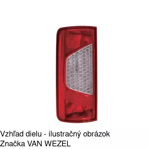 Zadné svetlo 32U187-E /POLCAR/ - obr. 2