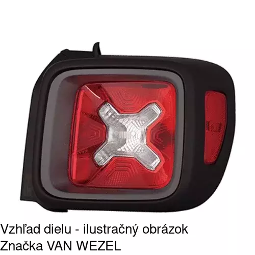 Zadné svetlo 34L1882U /POLCAR/ - obr. 1