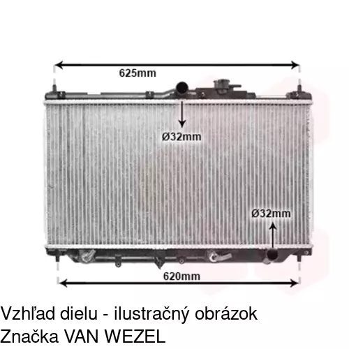 Chladiče vody 381708-4 /POLCAR/ - obr. 2