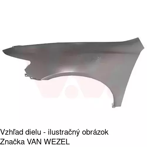 Predný blatník 383302 /POLCAR/ - obr. 1