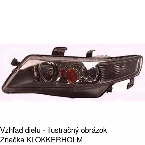 Hlavný reflektor 3833101E /POLCAR/ - obr. 2