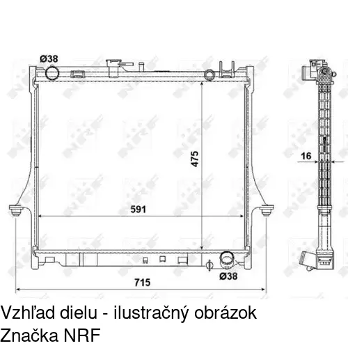 Chladiče vody POLCAR 3940081K