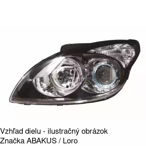 Hlavný reflektor 4015103E /POLCAR/ - obr. 3