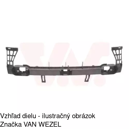 Výstuha nárazníka 404296-3 /POLCAR/ - obr. 1
