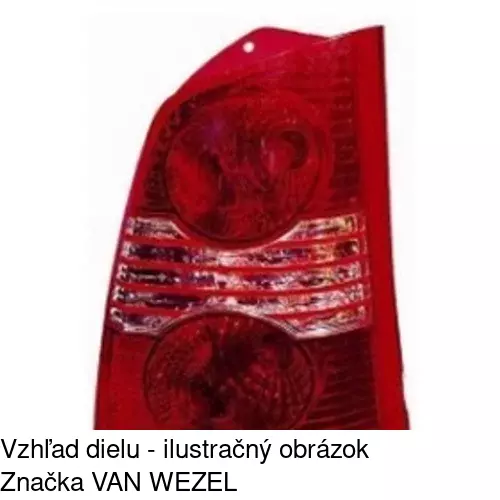 Zadné svetlo 404388-E /POLCAR/ - obr. 1