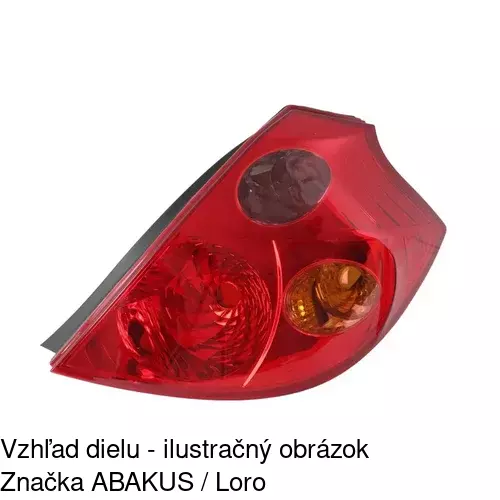 Zadné svetlo 411488-E /POLCAR/ - obr. 1